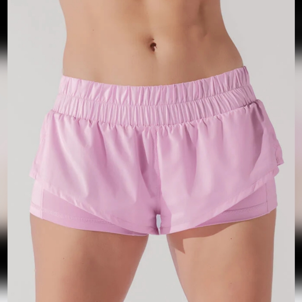 Popflex XL low rise super short bubblegum